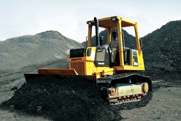 bulldozer in mining